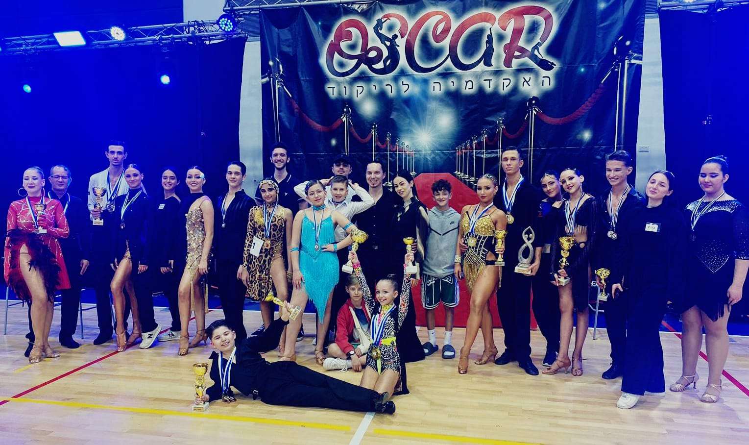 סוף שבוע האחרון בקריית מוצקין, מאות רקדנים ורקדניות השתתפו בתחרות ”גביע אוסקר 2024”